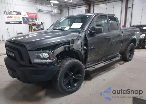 2021 Ram 1500 Classic Warlock 4X4 6'4 Box from USA, damaged, VIN 1C6RR7GG6MS510833